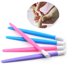 Newest 2PCS Nail Sticker Push Stick Rod UV Gel Polish Remover DIY Nail Art Cuticle Pusher Tools Dropshipping 2024 - купить недорого