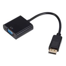 DisplayPort Display Port DP to VGA Adapter Cable Male to Female Converter for PC Computer Laptop HDTV Monitor Projector LX9B 2024 - buy cheap