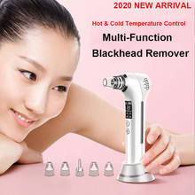 2020 Newest Electric Blackhead Remover Vacuum Pores Cleaner Acne Pimple Removal Beauty Machine Hot Cold Massager Skin Care Tools 2024 - buy cheap