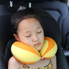 Air Cushion Head Support For Kids U Shape Sleeping Home Portable Infant Baby Newbron Gift Neck Pillow Car Headrest Accessories 2024 - buy cheap