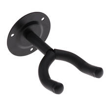 Soporte de brazo de esponja para guitarra, gancho de suspensión para bajo de montaje en pared de Metal, ukelele Banjo, color negro 2024 - compra barato