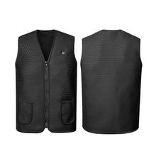 Outdoor USB Infrared Heating Vest Jacket Electric Heated Warm Jacket Travel Heating Vest Outdoor Waistcoat Hiking Heater Vests 2024 - buy cheap