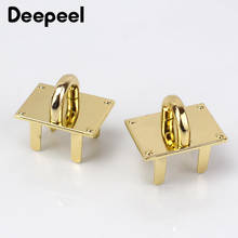 Deepeel 2/4pcs 30mm Golden Bag Clasp Buckle Metal Women  Luggage O Ring Hardware Crafts Pendant Base Decor Accessories AP613 2024 - buy cheap