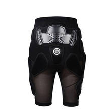 Pantalones de armadura para motocicleta, pantalón corto protector de cadera, para esquí, patinaje y ciclismo, color negro, gran oferta 2024 - compra barato
