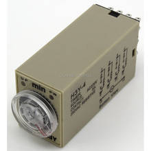 H3Y-4 AC 220V on delay 4PDT time relay H3Y series 220VAC timer 30s 60s 30min 60min 2024 - buy cheap