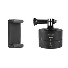 GoPro8-Cabezal de trípode para cámara, accesorios con temporizador automático de 120min, lapso de tiempo, cabezal de inclinación de retardo de fotografía para Gopro SJ4000 + soporte de Clip de teléfono 2024 - compra barato