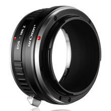 K & f-adaptador de montagem de lente, para canon eos ef, câmera nikon z6 z7 2024 - compre barato