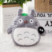 Figuras de dibujos animados de My newwor Totoro, juguetes de peluche con cordón, Anime gris, 20CM 2024 - compra barato
