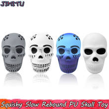 Skull Squishy Toys Punk Skeleton Antistress Squishies Stress Relief Toy Home Decor Party Decorations Slow Rising Anti Stress Toy 2024 - buy cheap