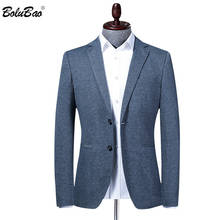 BOLUBAO New Men Blazer Jacket Comfortable Prom Solid Color Men's Suit Fashion High Quality Brand Business Tuxedo Blazers Male 2024 - buy cheap