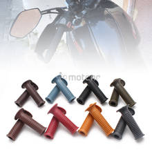 Capa de borracha antiderrapante para guidão de motocicleta, 2 peças, 22mm + 24mm, cobertura universal para honda, yamaha, suzuki, bmw r1100, r1150, r1200rt 2024 - compre barato