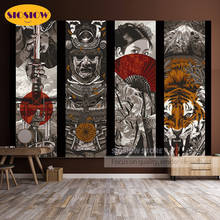 5D DIY Diamond Painting  Samurai Tiger Full Drill Square Round Daimond Mosaic Cross Stitch Kits Embroidery Japanese Style Decor 2024 - buy cheap