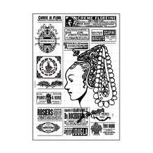 Lady and Tags-sellos transparentes de silicona para álbum de recortes, sellos de goma para manualidades, bricolaje, nuevos 2024 - compra barato