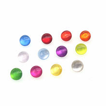 50pcs Acrylic Sewing Buttons Scrapbooking Round Candy 15 Colors Shank 11mm Dia. Costura Botones Decorate bottoni botoes 2024 - buy cheap