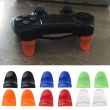 Juego de botones extendidos para mando de playstation PS4, 1 par/set, L2 R2 2024 - compra barato