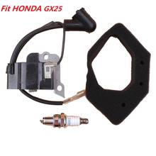 Ignition Coil Magneto Air Filter & Spark Plug Kit For Honda GX25 FG110 HHT25S WX10K1 Trimmer 4-Stroke Small Engine 30500-ZOH-013 2024 - buy cheap