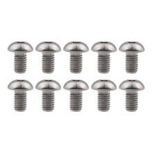 10 Pcs Titanium Bolts M5x8 10 12 15mm ISO7380 Allen Key Round Head Screws for Water Bottle Cage Holder Bolt Fasteners 2024 - buy cheap