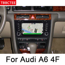 Para Audi A6 S6 RS6 4B 4F 1998 ~ 2006 MMI Android Car Multimedia player WIFI GPS Navigation Autoradio tela de toque HD Bluetooth MAPA 2024 - compre barato