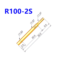 Tudo de 100 para agulhas de teste de agulha com cabo de solda 2024 - compre barato