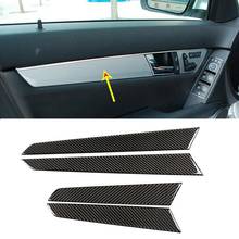 Car Carbon Fiber Interior Door Panel Cover Trim for Mercedes Benz C Cl W204 08-13 2024 - buy cheap