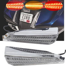 For HONDA GL1800 F6B 2018-2021 Gold Wing  Motorcycle Accent Saddlebag Filler Inserts Support LED Turn Signal Brake Lamp Lights 2024 - buy cheap