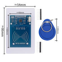 MFRC-522 RC522 RFID RF para Enviar tarjeta S50 Fudan, llavero de recuerdo, módulo de sensor de tarjeta IC de recuencia 2024 - compra barato