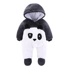 Mono con forma de Animal para niñas, Pelele con diseño de pingüino y Panda, para otoño e invierno, novedad de 2020 2024 - compra barato