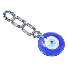 Mayitr cuentas azules vidrio turco mal ojo pared colgante amuleto coche colgante encanto Decoración 2024 - compra barato