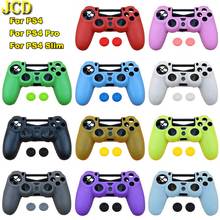 JCD Silicone Rubber Gamepad Joystick Thumbstick Grip Cap Protective Skin Cover Case For Dualshock 4 PS4 Slim Pro Controller 2024 - buy cheap