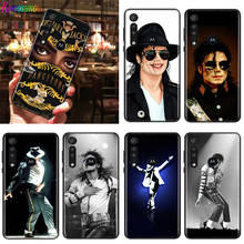 Capa de telefone do michael jackson, capa de telefone para motorola one mark hyper fusion plus g9 g8 g 5g e7 e6 edge plus play power lite 2024 - compre barato