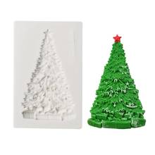 DIY 3D Cake Moulds Christmas Tree Silicone Mold Fondant Mold Cake Decorating Tools Chocolate Gumpaste Mold 2024 - buy cheap