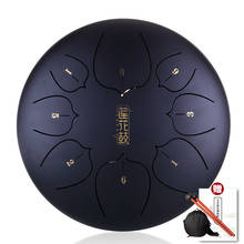 6-10 Inch Tongue Drum Mini 8-Tone Steel Tongue Drum C Key Hand Pan Drum with Drum Mallets Carry Bag Percussion Instrument 2024 - buy cheap