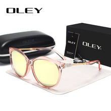 OLEY Brand Round Sunglasses Women Polarized Fashion Ladies Sun Glasses Female Vintage Shades Oculos de sol Feminino UV400 Y7405 2024 - buy cheap