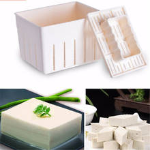1Set DIY Plastic Tofu Press Mould Homemade Tofu Mold Soybean Curd Tofu Making Mold Kitchen Cooking Tool Set 2024 - buy cheap