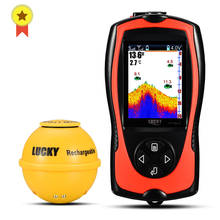 LUCKY FF1108-1CWLA Rechargeable Wireless Sonar for Fishing 45M Water Depth Echo Sounder Fishing Finder Portable Fish Finder 2024 - купить недорого