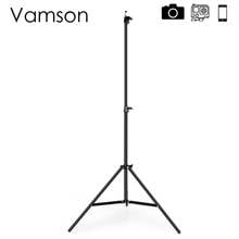 Vamson-trípode para cámara de teléfono, palo Selfie para transmisión en vivo, soportes reflectores, estudio fotográfico, vídeo, VLS01B 2024 - compra barato