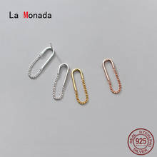 La Monada Fashion Women Silver Earrings Stud Tassel Chain Oval Silver 925 Jewelry Woman Earrings For Women Silver 925 Girls 2024 - buy cheap