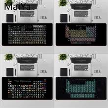 Maiya Top Quality Periodic Table Of The Elements Laptop Gaming Mice Mousepad Free Shipping Large Mouse Pad Keyboards Mat 2024 - buy cheap