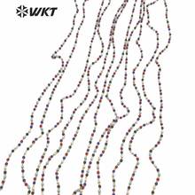 WT-RBC150-Cadena de joyería hecha a mano para mujer, cuentas coloridas Miyuki, nuevo diseño, fabricación de joyas, 10 metros 2024 - compra barato