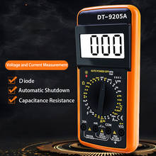 Multímetro Realsun AC DC, corriente de voltaje, resistencia, capacitancia, HFE, diodo, herramientas profesionales con Bazzer 2024 - compra barato