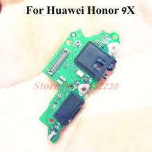100% Original USB Charging Dock Port Flex Cable For Huawei Honor 9X Charger Plug Board With Earphone Jack Replacement parts 2024 - buy cheap