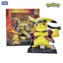 Takara Tomy-figuras de acción de Pokemon, Pikachu, Deadpool, Pikachu, adornos decorativos hechos a mano, juguetes para niños, regalos de cumpleaños 2024 - compra barato