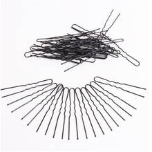 20pcs/set 6CM Hair Waved U-shaped Bobby Pin Barrette Salon Grip Clip Hairpins Black Metal Hair Accessories For Bun 2024 - buy cheap