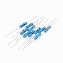 20 pçs/lote 2W Metal film resistor 1% 0.1 1R ~ 10M 2.2R 4.7R 1M 22R 47R 100R 220R 470R 10 1K K 100K 2.2 4.7 10 22 47 100 220 470 ohm 2024 - compre barato