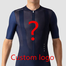 Custom Logo on cycling Jersey Pro Race fit Bike Shirt short sleeve cycling clothing road mtb bicycle jerseys Maillot Ciclismo 2024 - buy cheap