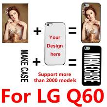 Funda personalizada con foto y nombre para LG Q60, carcasa con impresión personalizada de tu diseño 2024 - compra barato