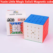 Yuxin Little Magic M 5x5x5 Магнитный магический куб 5x5 скоростной кубик головоломка Zhisheng 3x3x3 кубики для соревнований 2024 - купить недорого