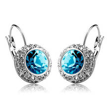 Popular Accessories Zircon Crystal Earrings Rhinestone Stud Earrings For Women 2024 - buy cheap