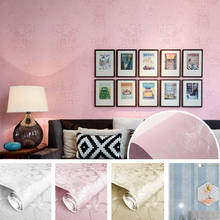 Luxury Pink Damask 3D Stereoscopic Embossed Wallpaper PVC Waterproof Wall Paper Roll Bedroom Living Room Wall Cover Blue White 2024 - buy cheap