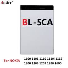 BL-5CA Replacement Battery For Nokia 1100 1101 1110 1110i 1112 1200 1208 1209 1280 1600 Mobile Phone Batteries 2024 - buy cheap